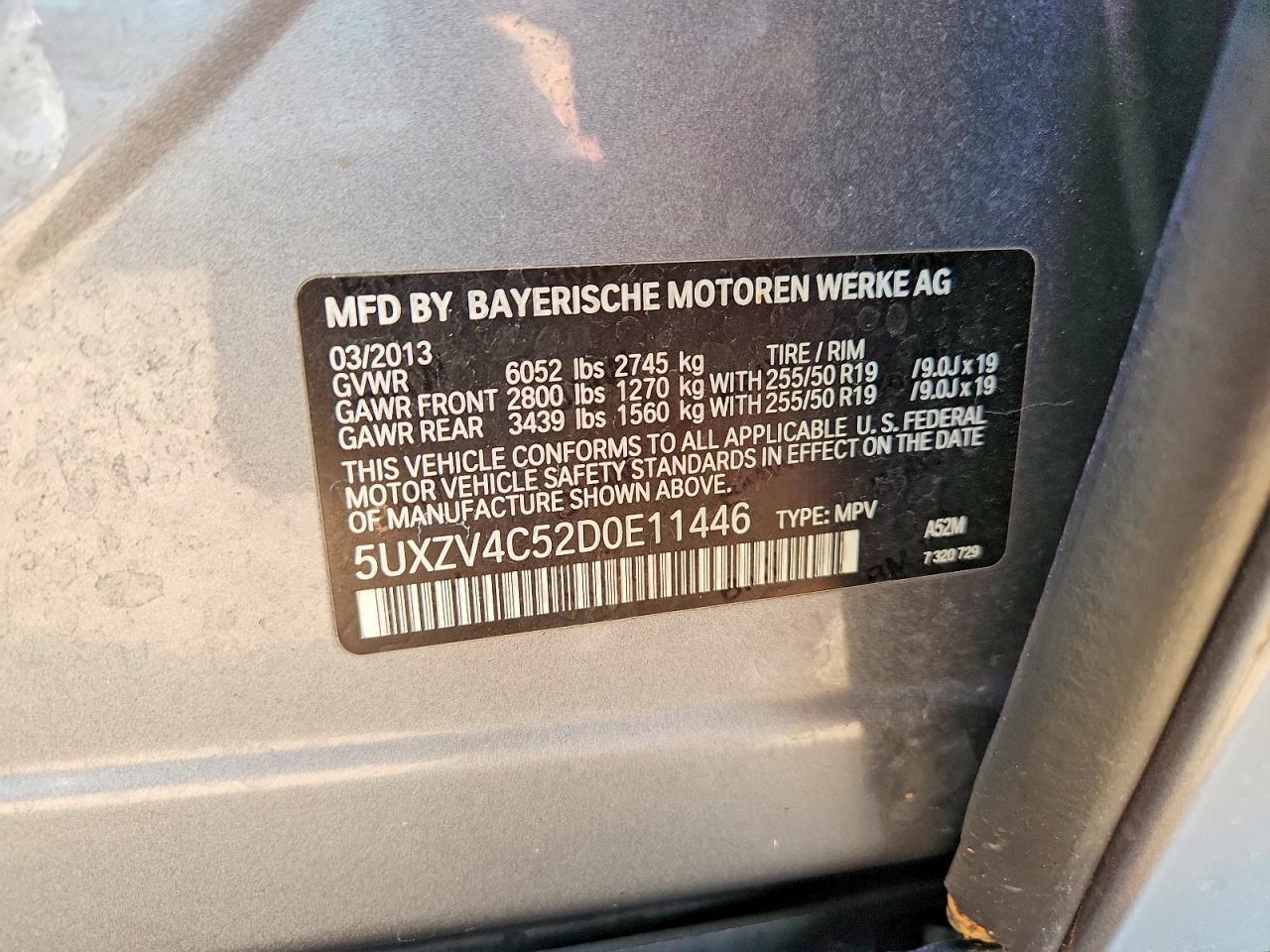 2013 BMW X5 xDrive35I - zdjęcie 13