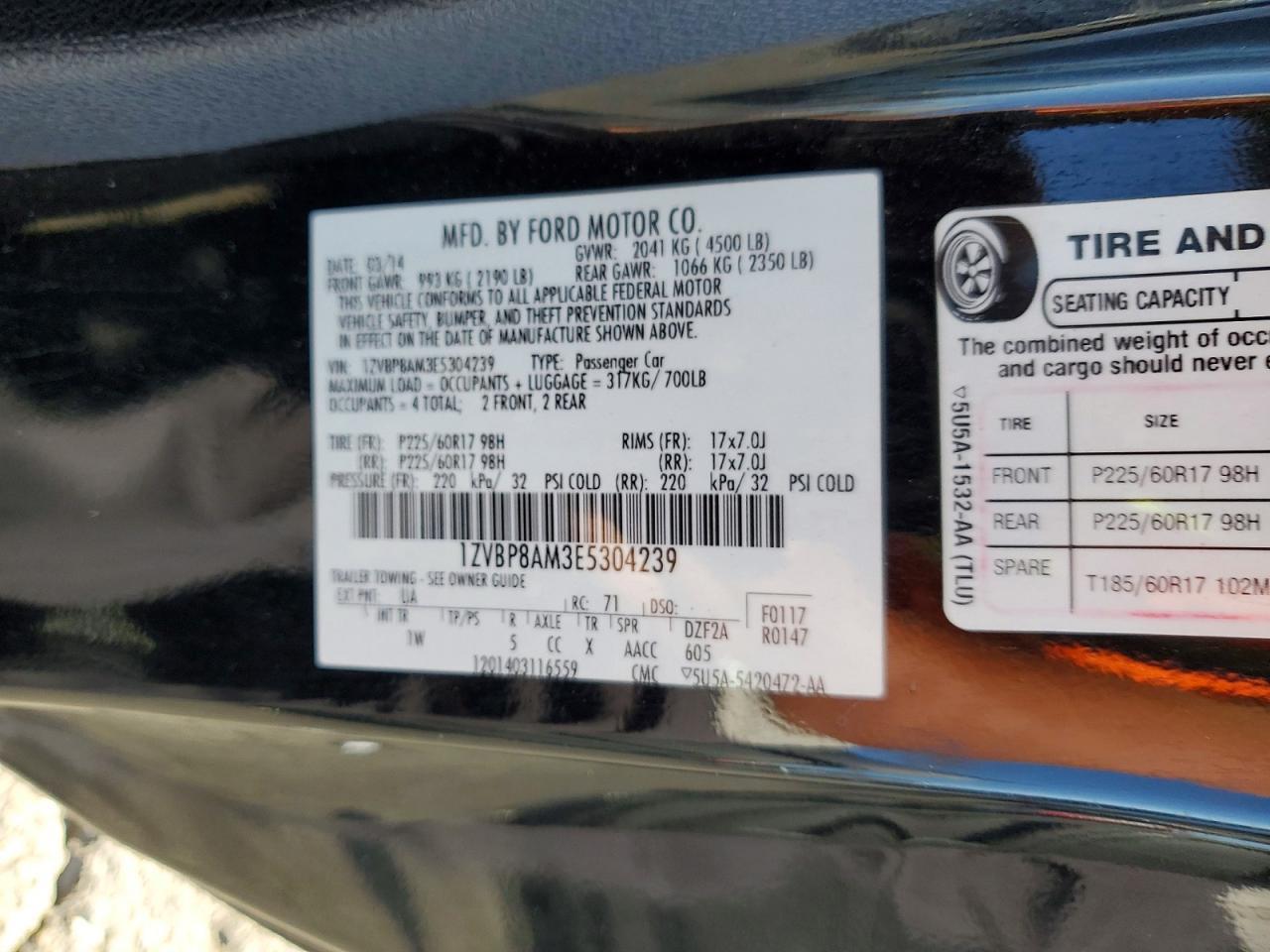 2014 Ford Mustang - zdjęcie 12