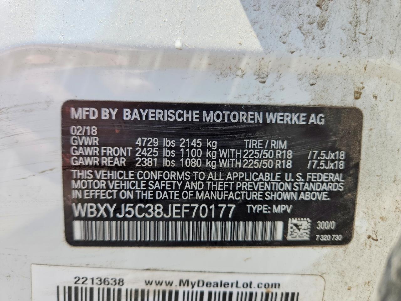 2018 BMW X2 xDrive28I - zdjęcie 13