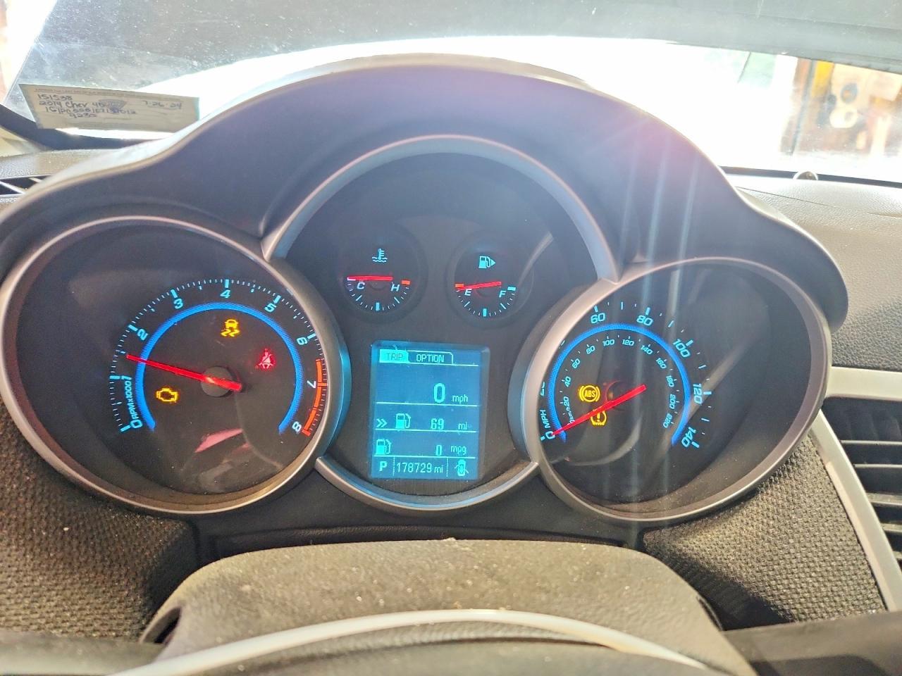 2014 Chevrolet Cruze Lt - zdjęcie 9