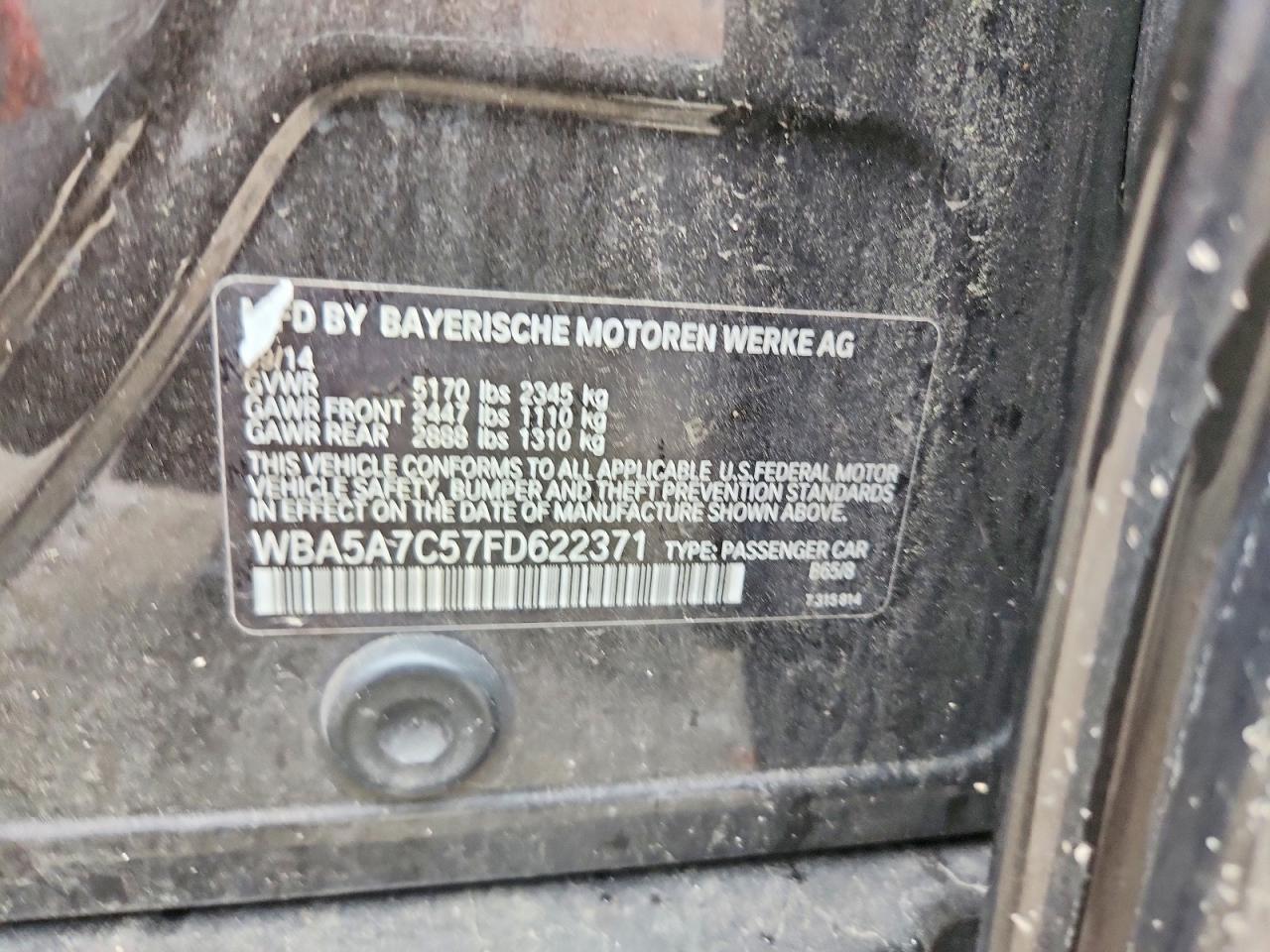 2015 BMW Seria 5 528i - zdjęcie 12
