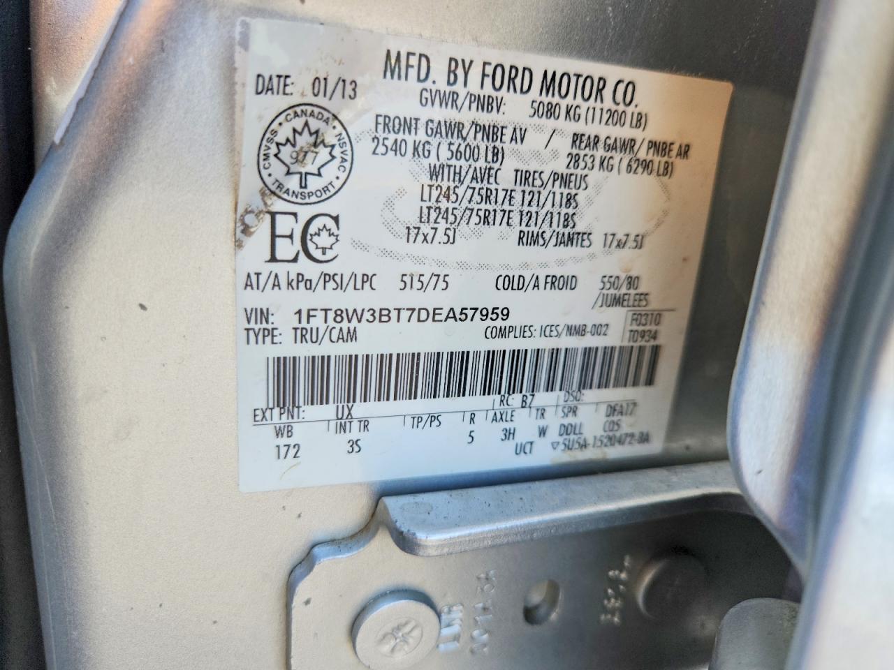 2013 Ford F350 Super Duty - zdjęcie 12