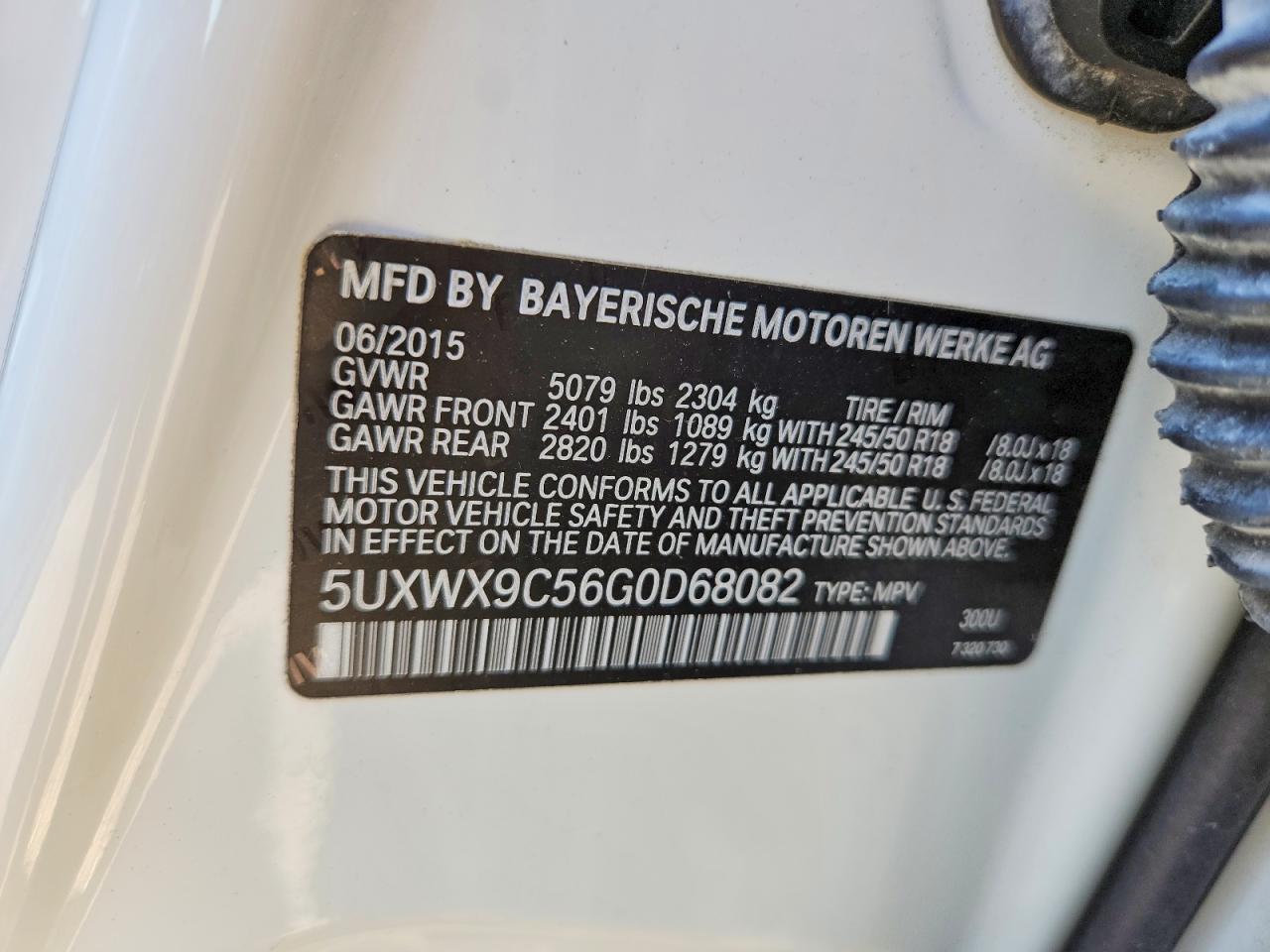 2016 BMW X3 xDrive28I - zdjęcie 13