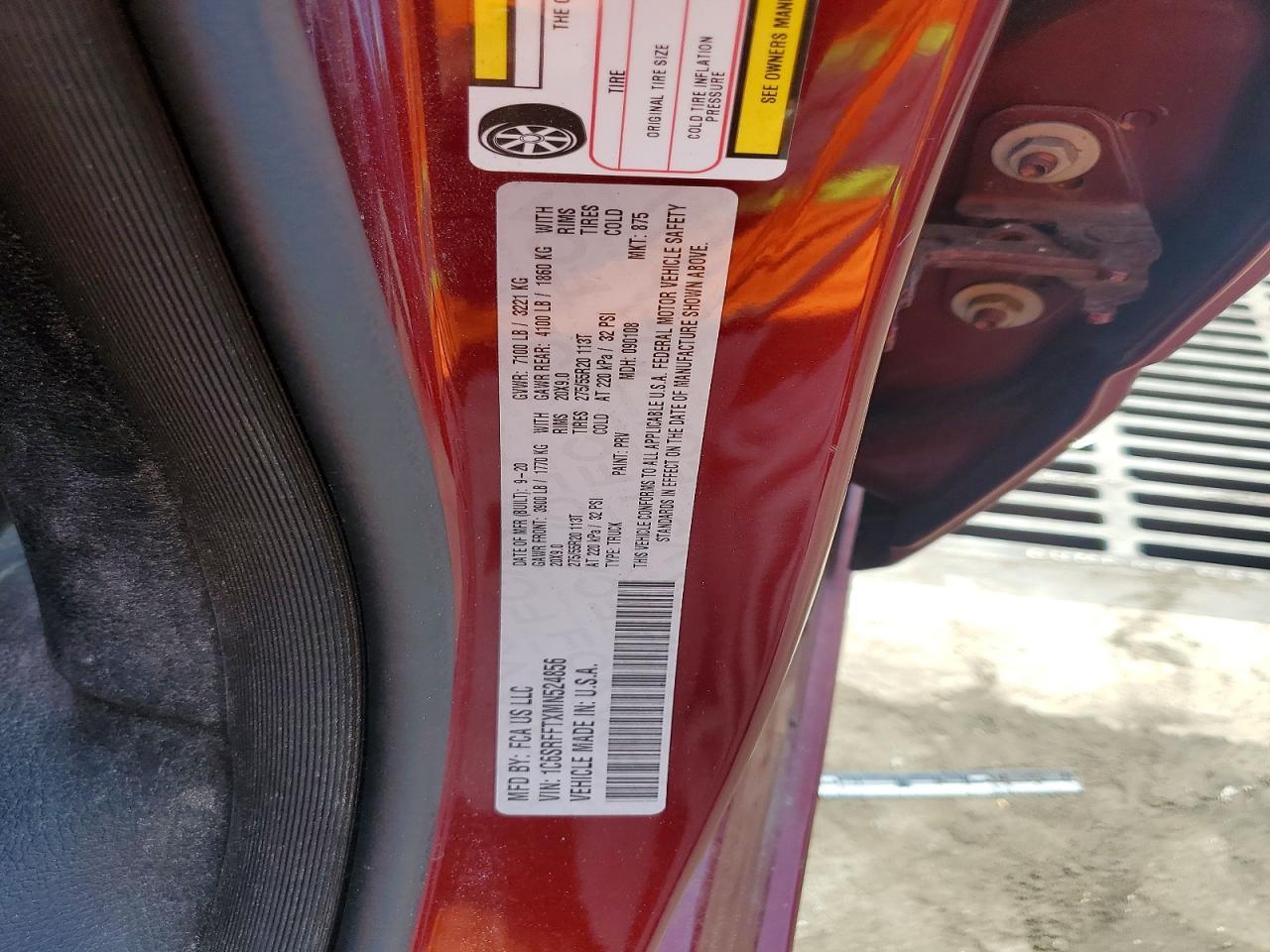 2021 Ram 1500 Big Horn/Lone Star - zdjęcie 12