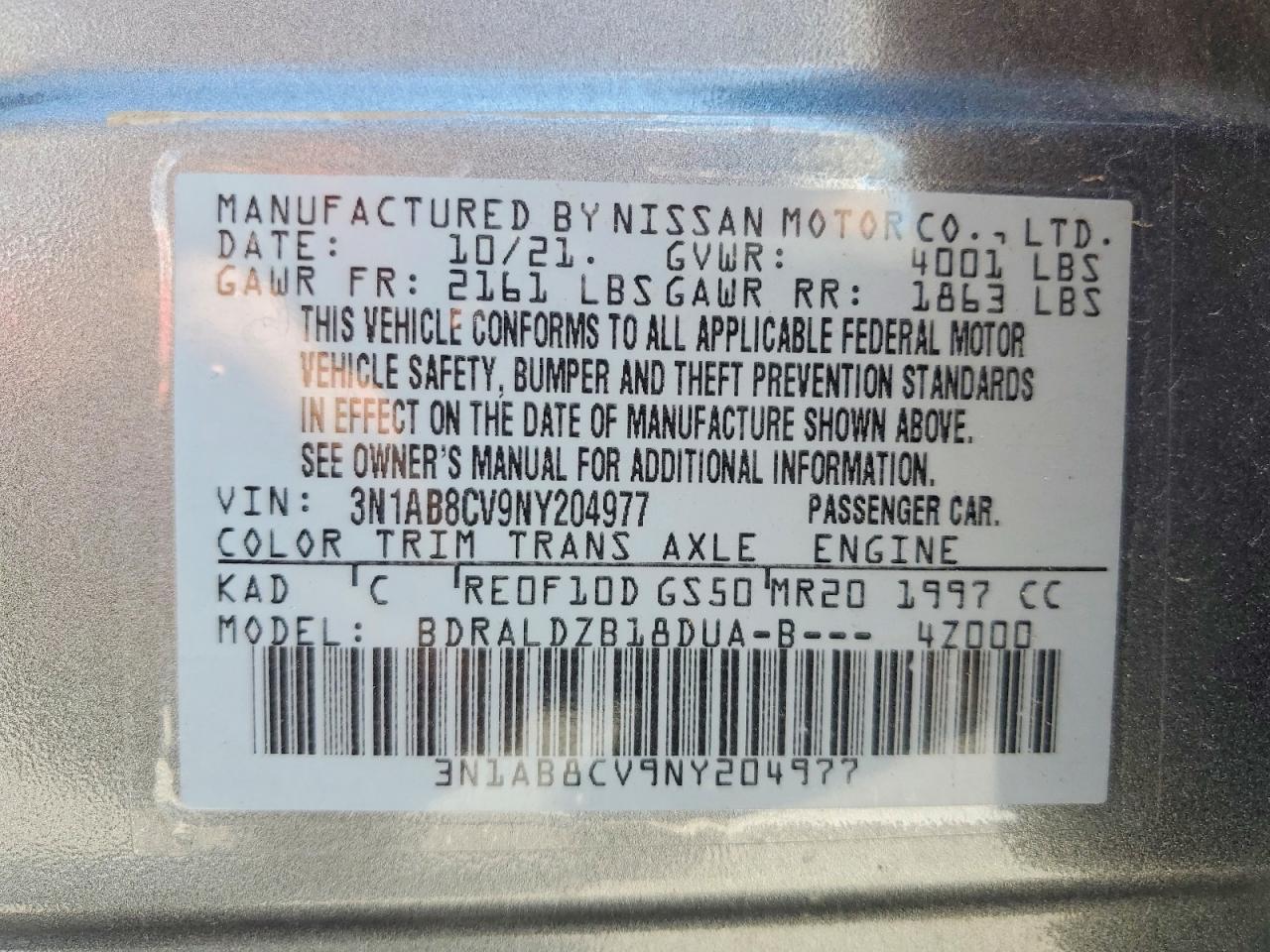 2022 Nissan Sentra Sv - zdjęcie 13