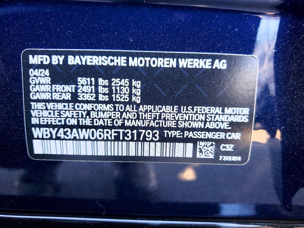 2024 BMW I4 Edrive 35 - zdjęcie 13