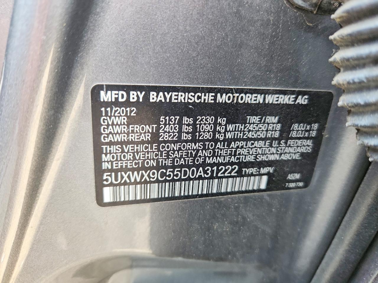 2013 BMW X3 xDrive28I - zdjęcie 13