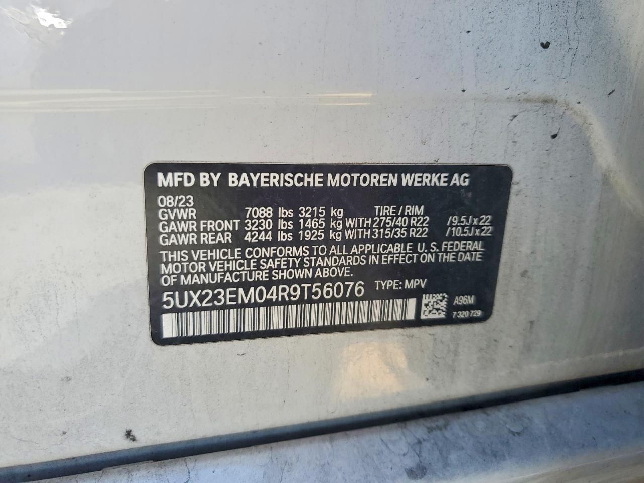 2024 BMW X7 xDrive40I - zdjęcie 13