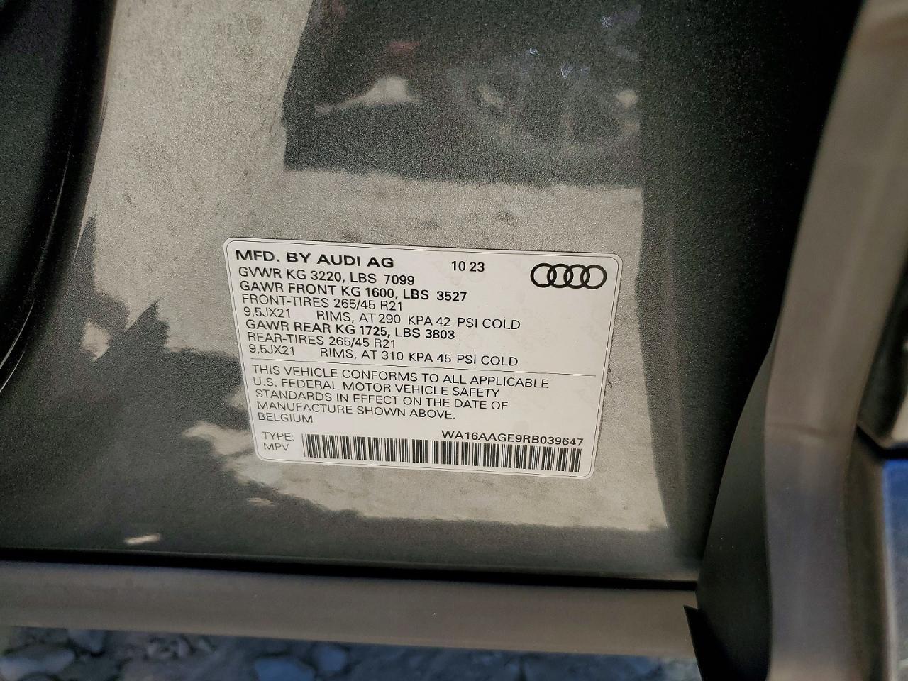 2024 Audi Q8 E-Tron Prestige - zdjęcie 14
