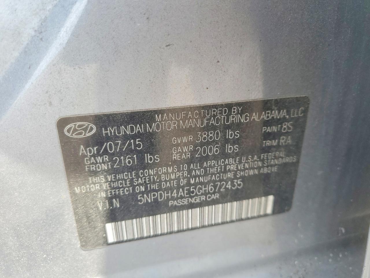 2016 Hyundai Elantra Se - zdjęcie 13
