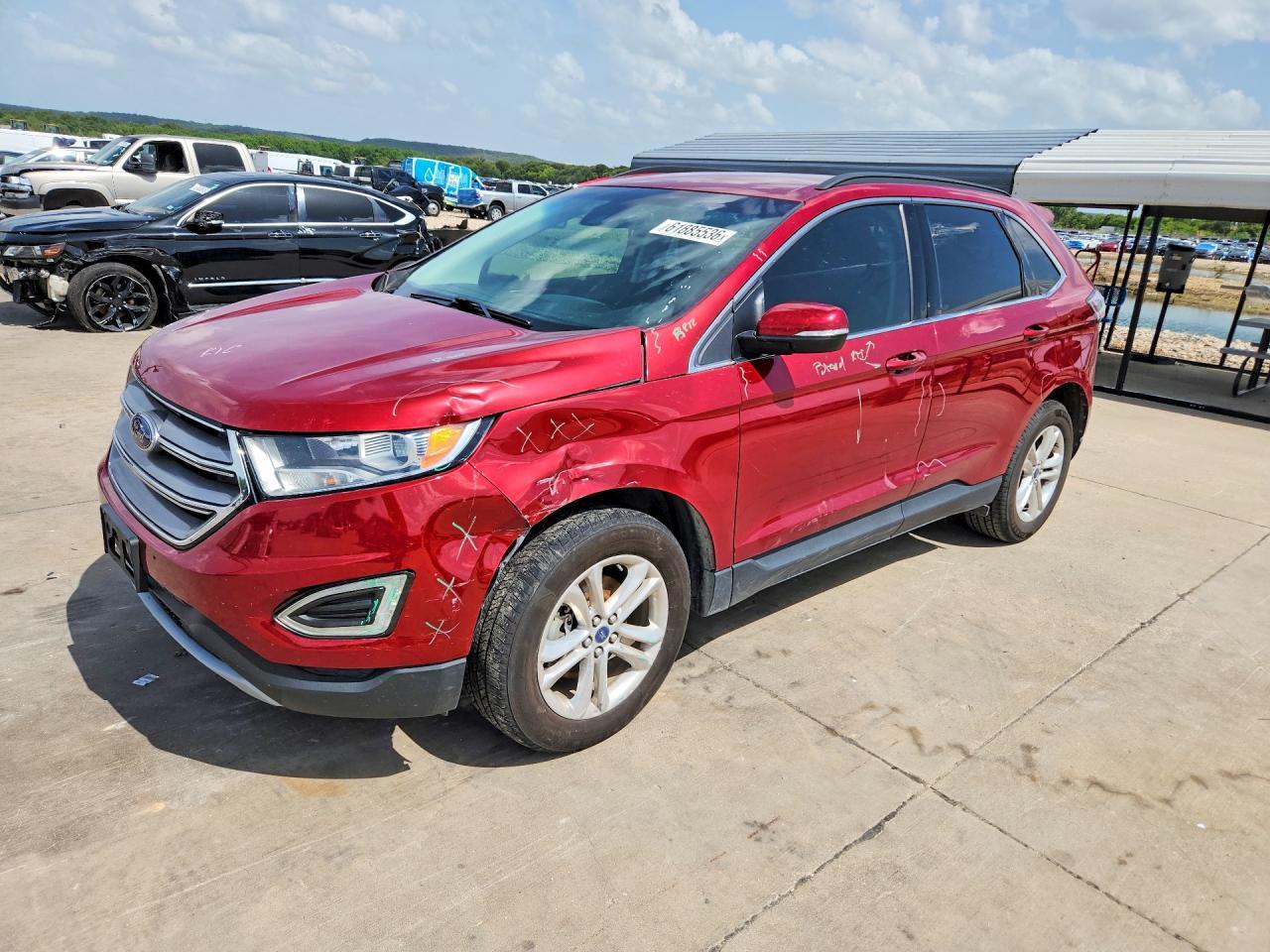 2018 Ford Edge Sel - zdjęcie główne