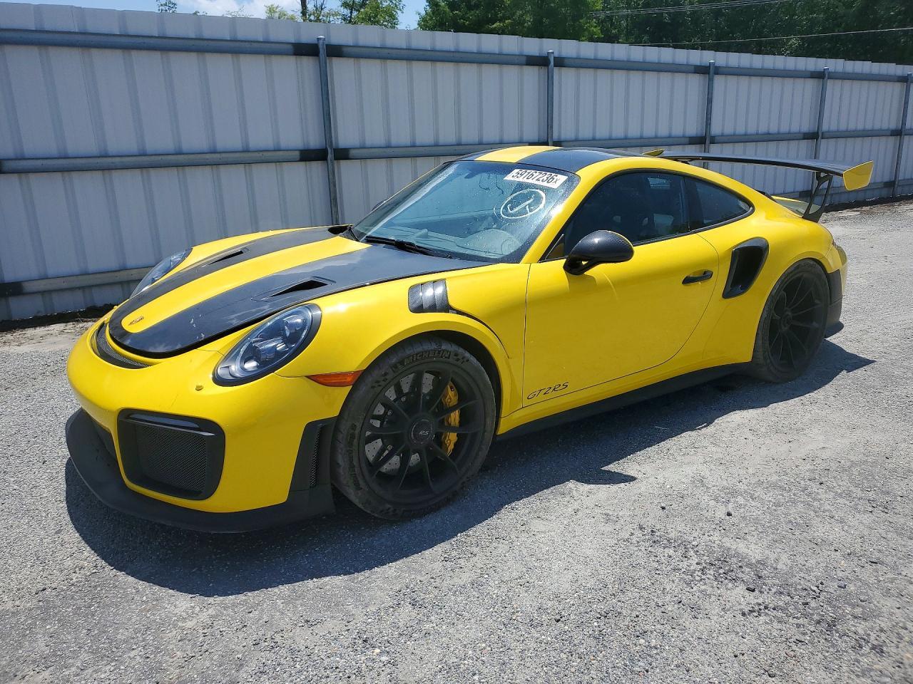2018 Porsche 911 Gt2 Rs - zdjęcie główne