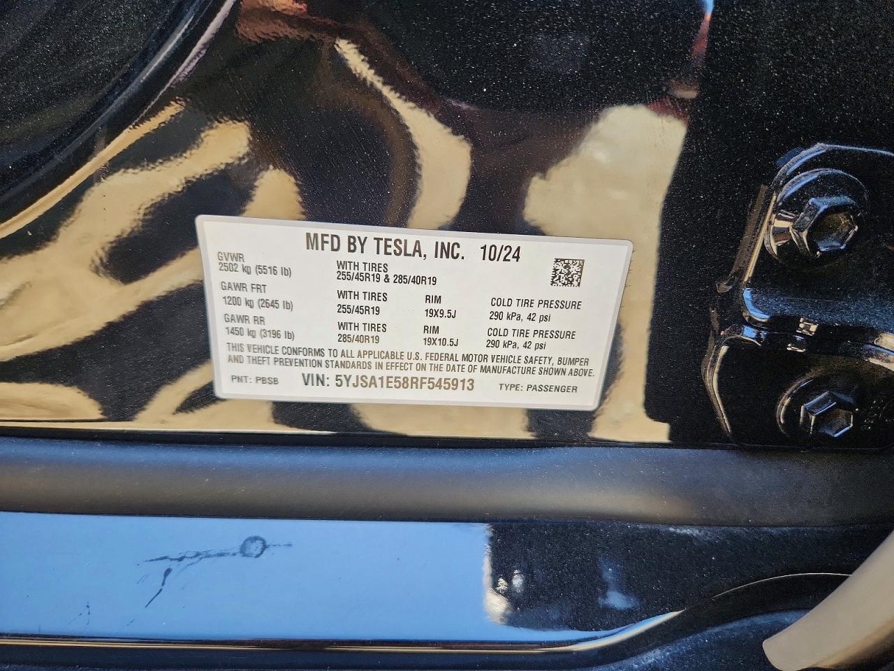 2024 Tesla Model S - zdjęcie 12