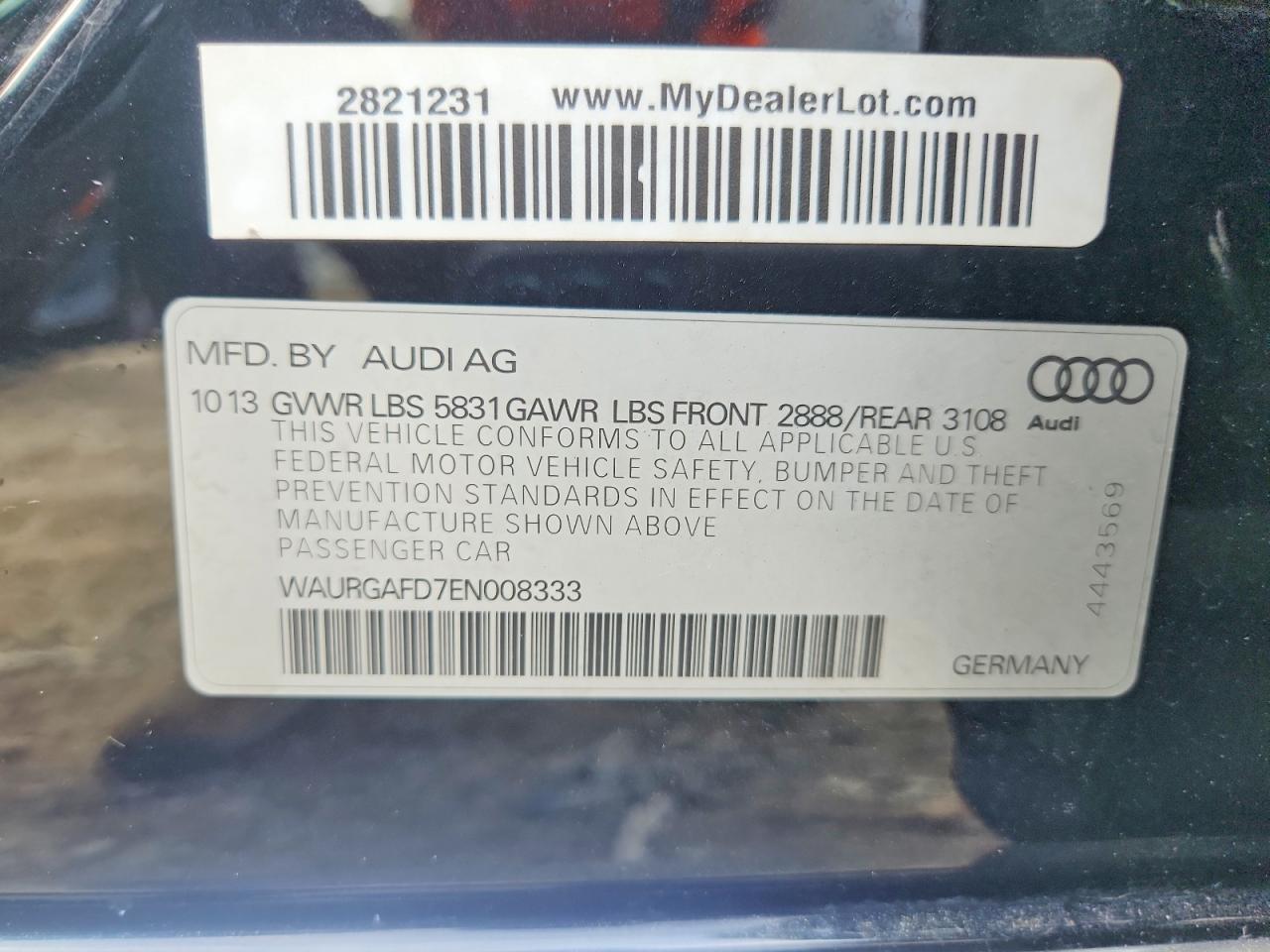 2014 Audi A8 L Quattro - zdjęcie 12