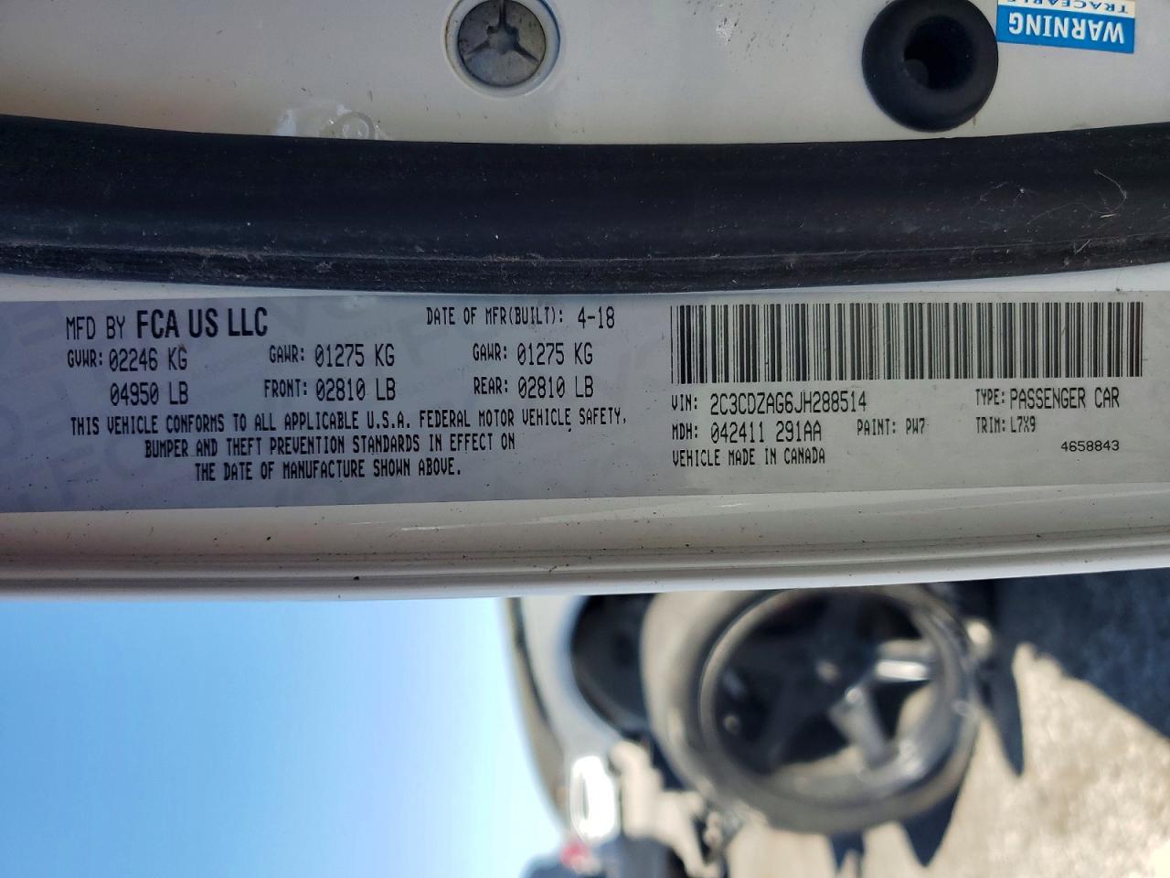 2018 Dodge Challenger Sxt - zdjęcie 12