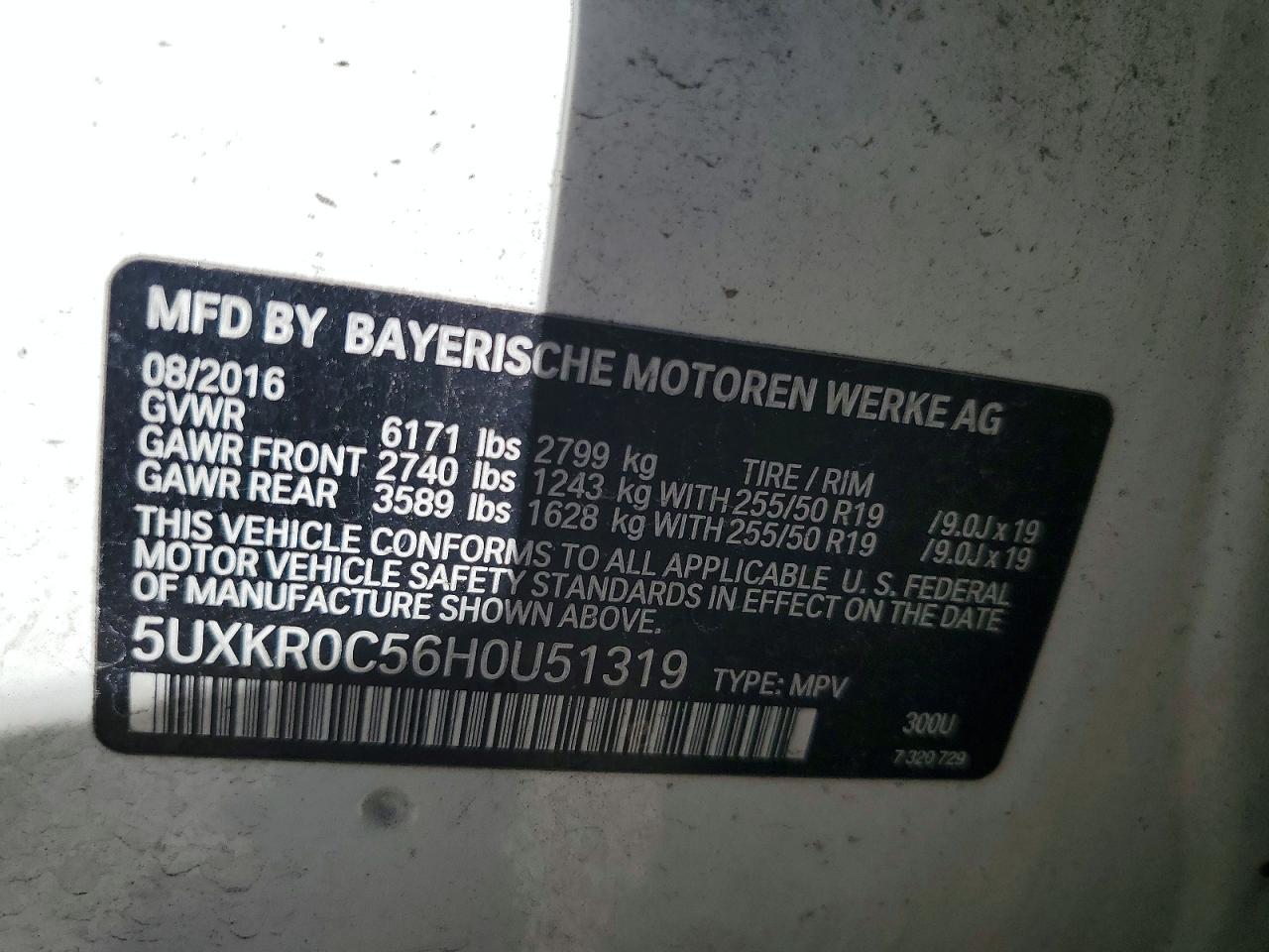 2017 BMW X5 xDrive35I - zdjęcie 13
