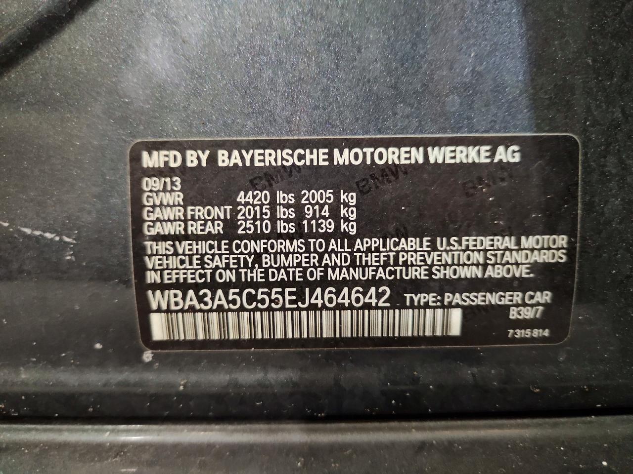 2014 BMW 328 I - zdjęcie 12