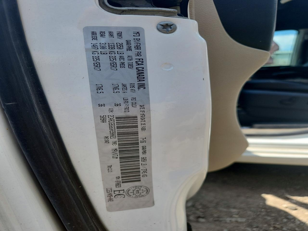 2016 Dodge Grand Caravan Se - zdjęcie 13