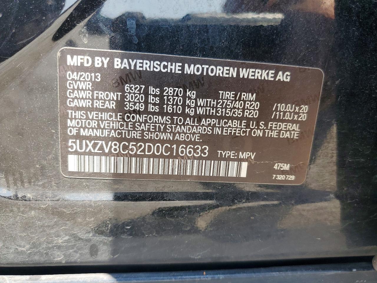 2013 BMW X5 - zdjęcie 13