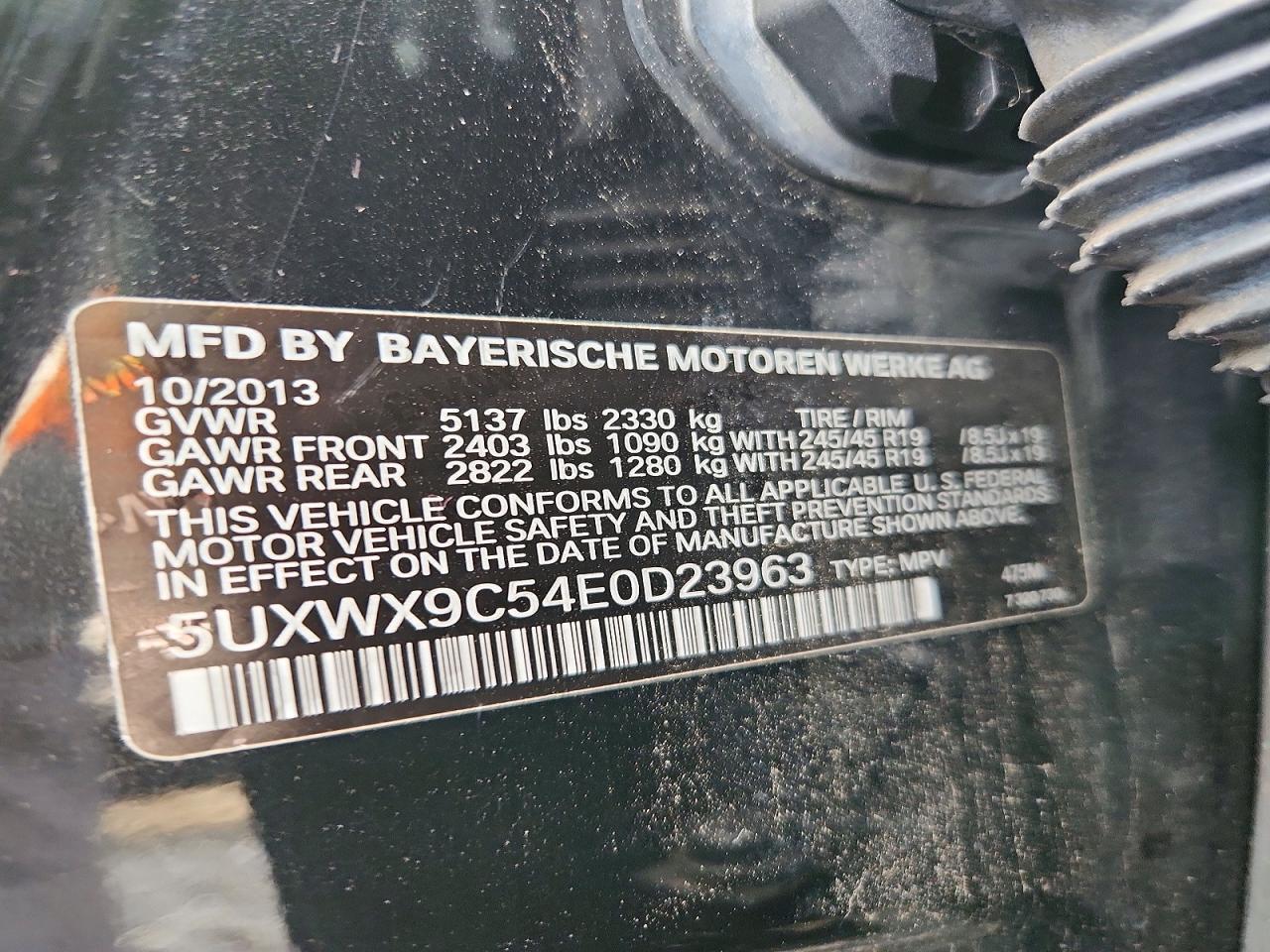 2014 BMW X3 xDrive28I - zdjęcie 13