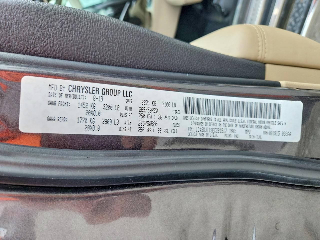 2014 Dodge Durango Citadel - zdjęcie 13