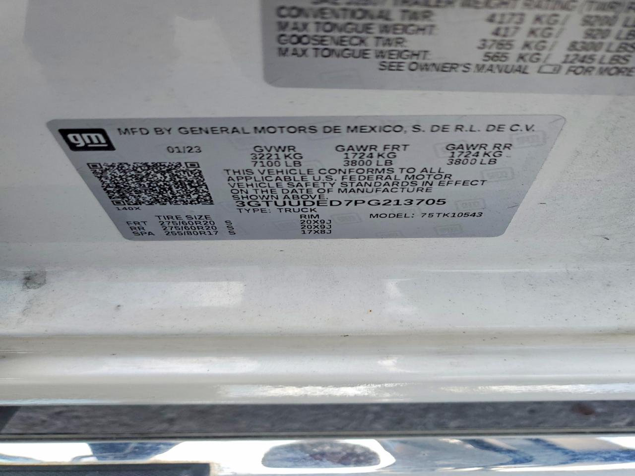2023 GMC Sierra K1500 Slt - zdjęcie 12