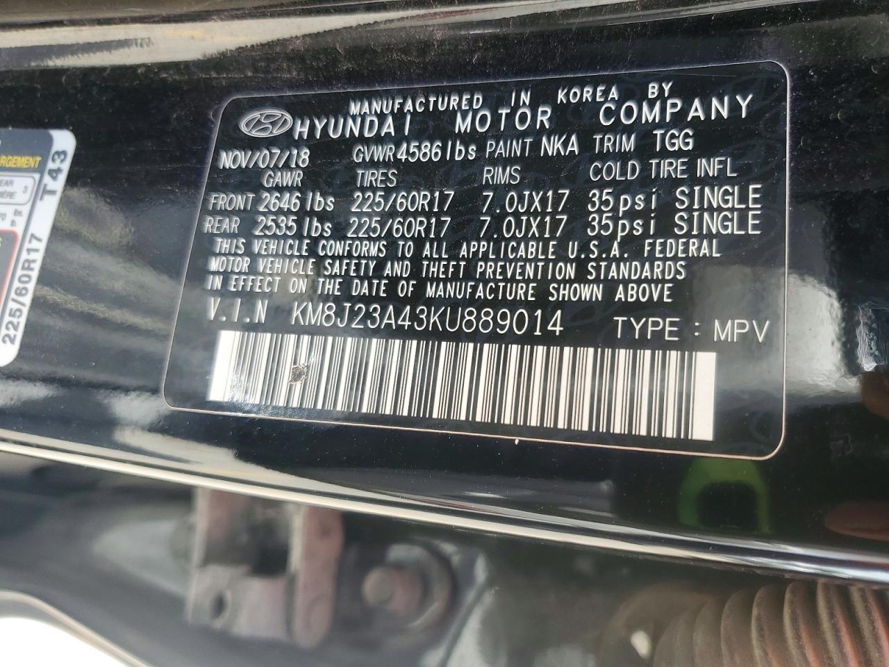 2019 Hyundai Tucson Se - zdjęcie 13