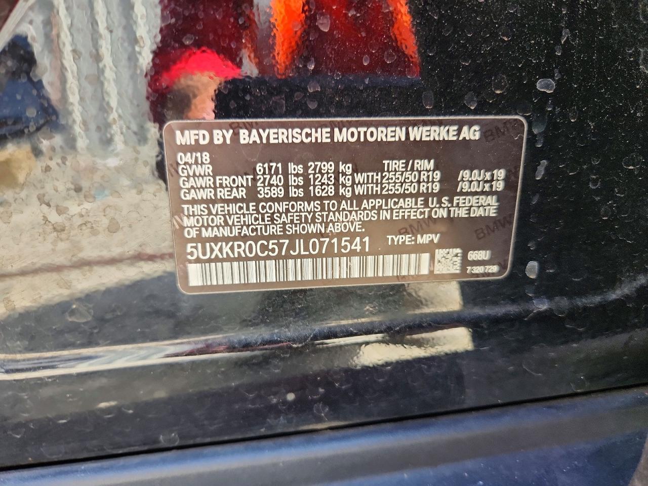 2018 BMW X5 xDrive35I - zdjęcie 13