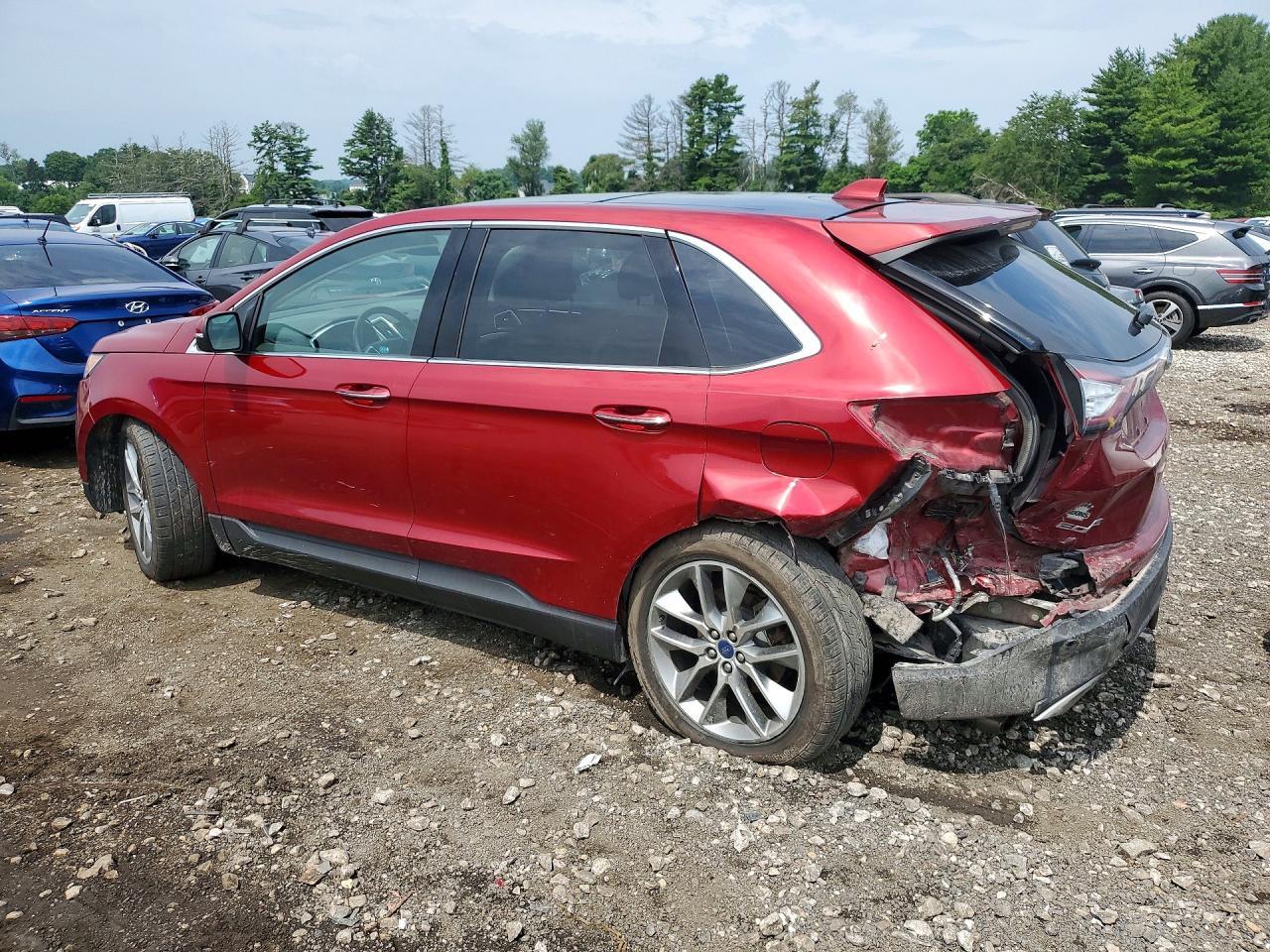 2017 Ford Edge Titanium - zdjęcie 2
