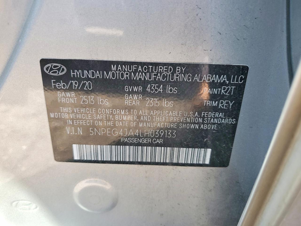 2020 Hyundai Sonata Se - zdjęcie 12