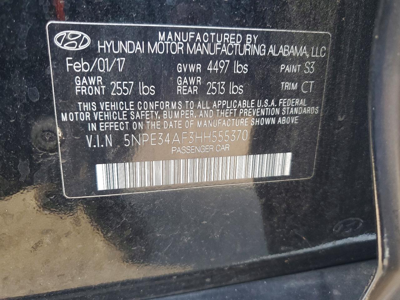2017 Hyundai Sonata Sport - zdjęcie 12