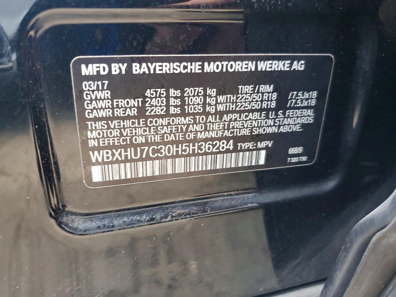 2017 BMW X1 Sdrive28I - zdjęcie 12