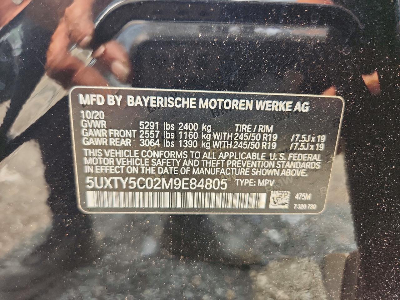 2021 BMW X3 xDrive30I - zdjęcie 13