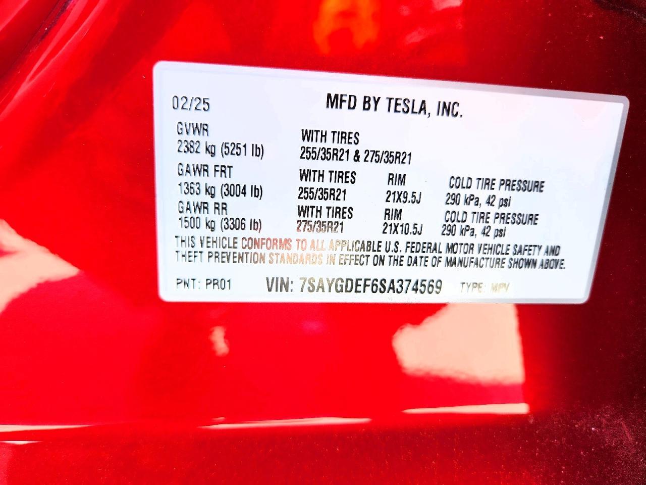 2025 Tesla Model Y - zdjęcie 12