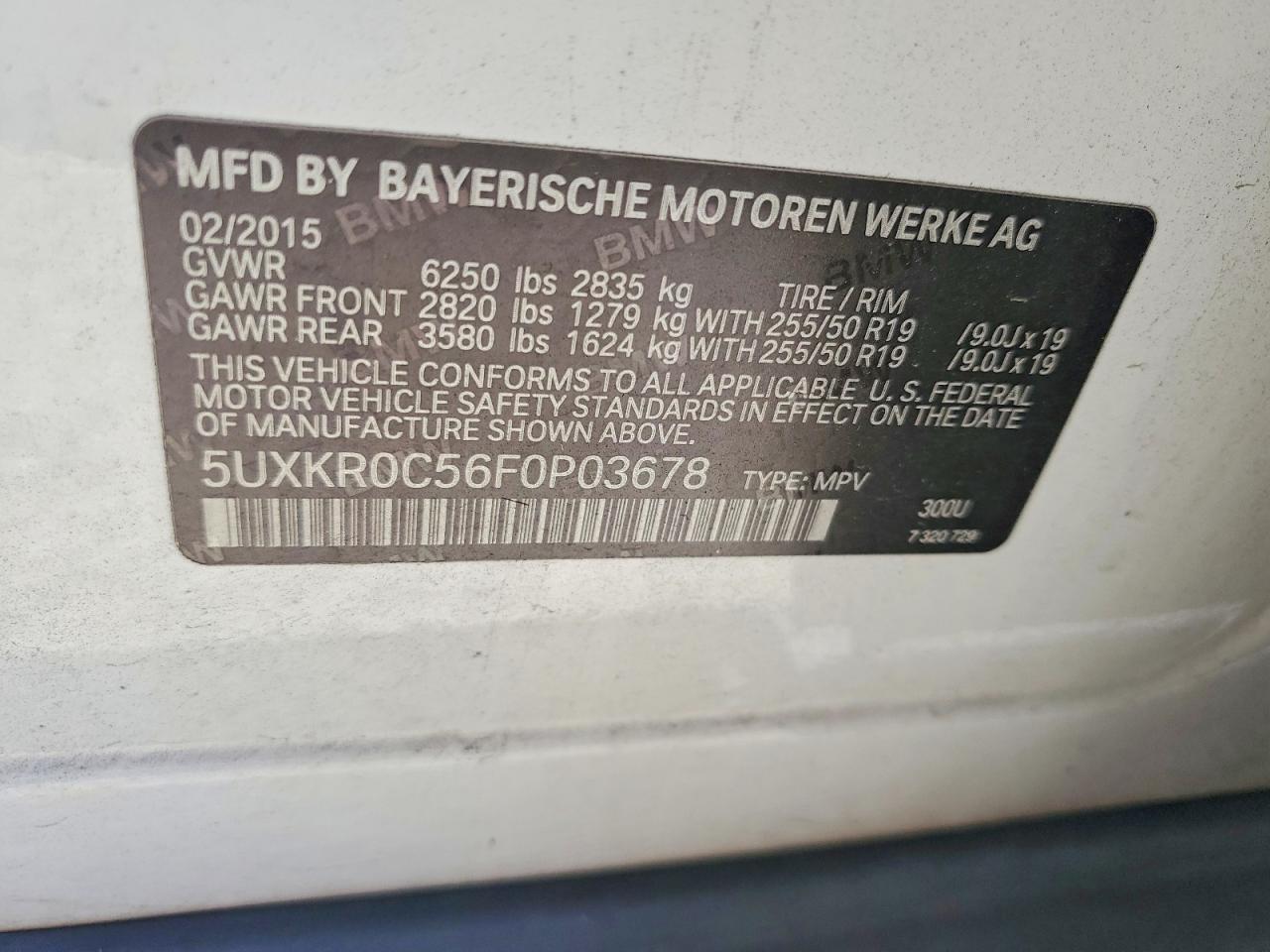 2015 BMW X5 xDrive35I - zdjęcie 13