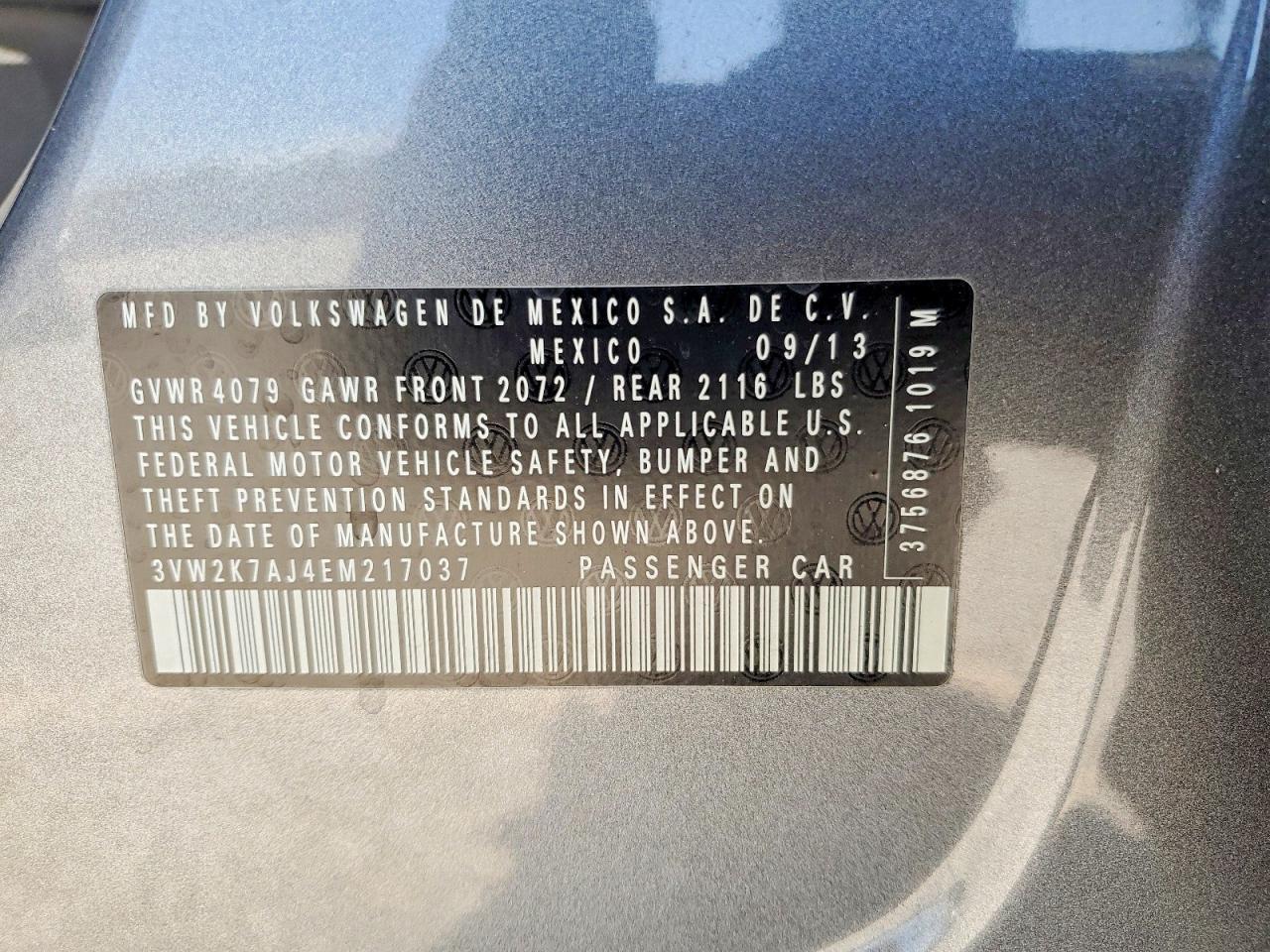 2014 Volkswagen Jetta Base - zdjęcie 12