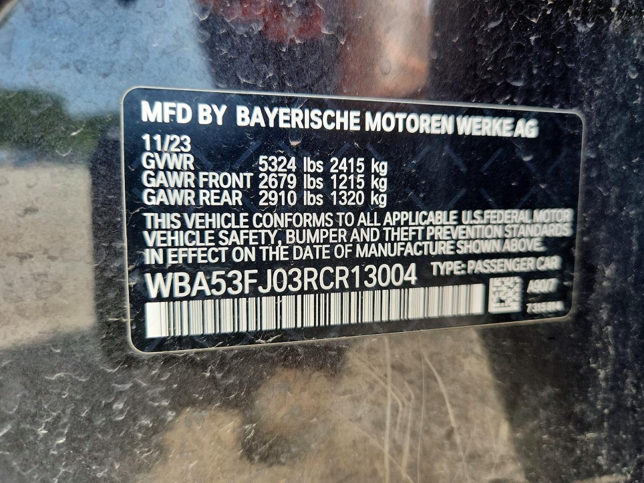 2024 BMW Seria 5 530i - zdjęcie 13