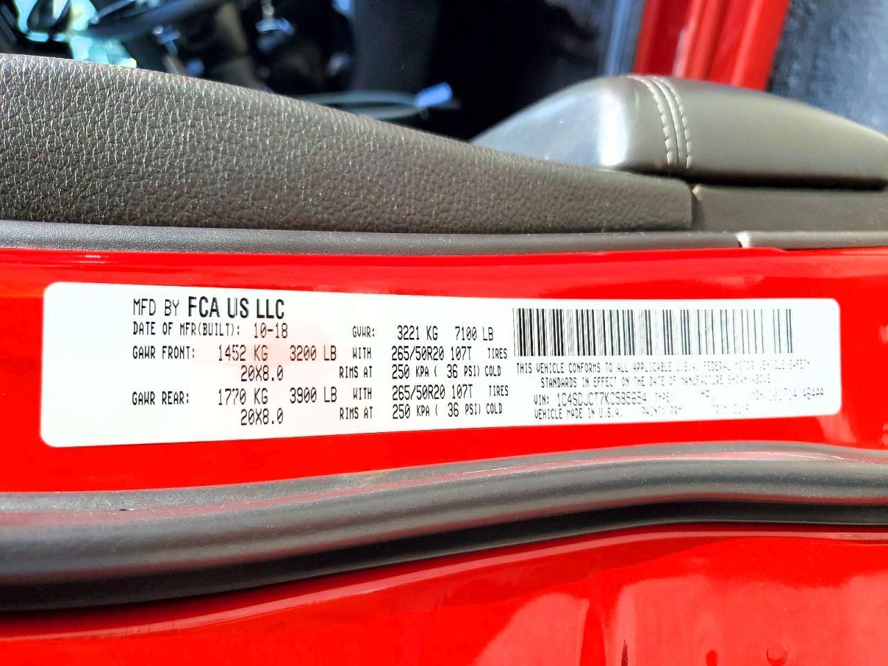 2019 Dodge Durango R/T - zdjęcie 4