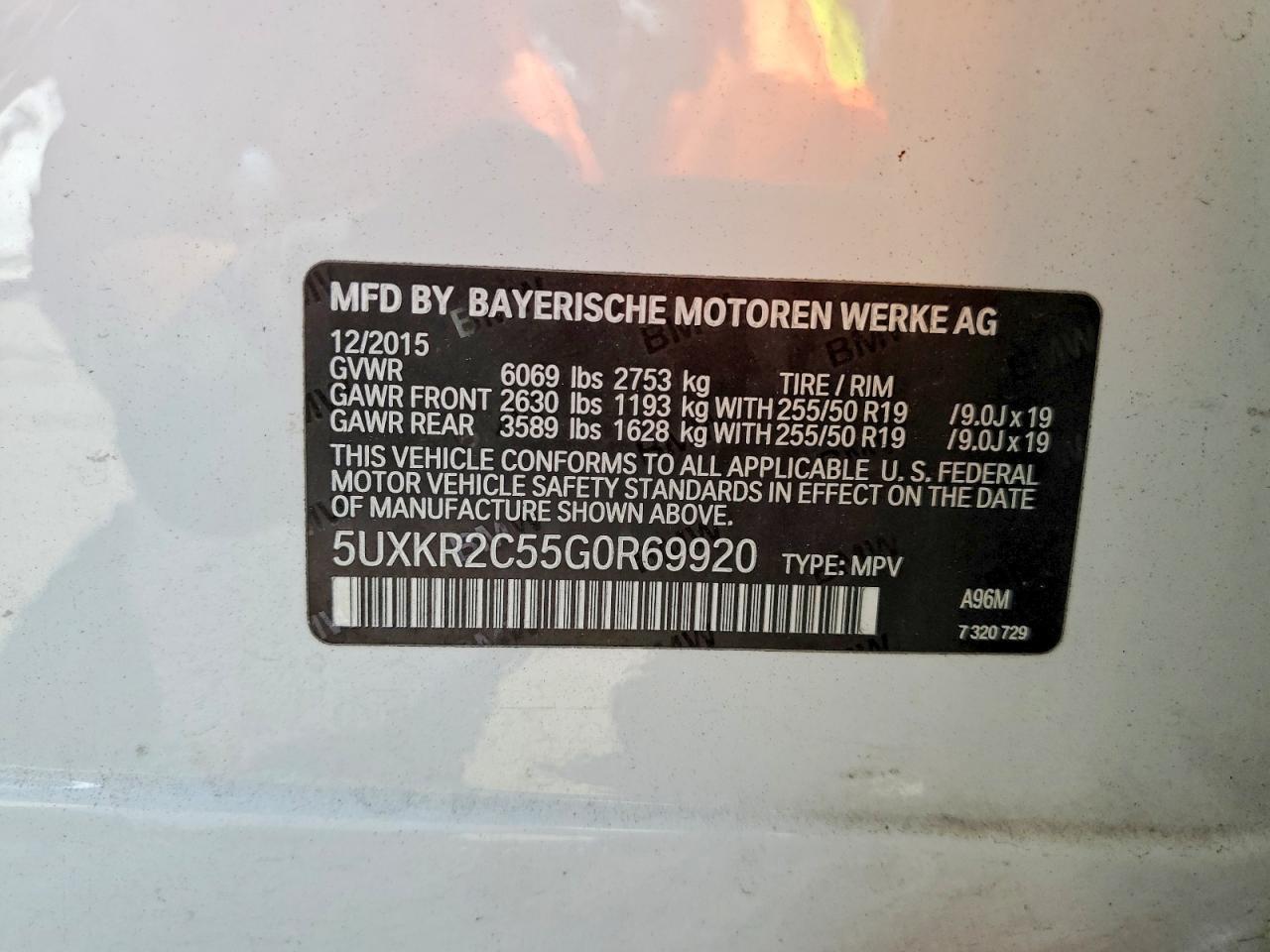 2016 BMW X5 Sdrive35I - zdjęcie 14