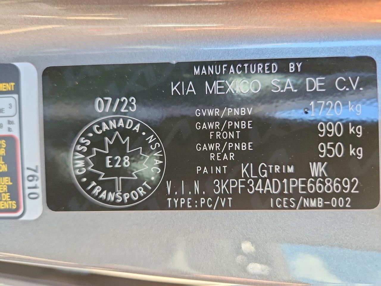 2023 Kia Forte Ex - zdjęcie 12