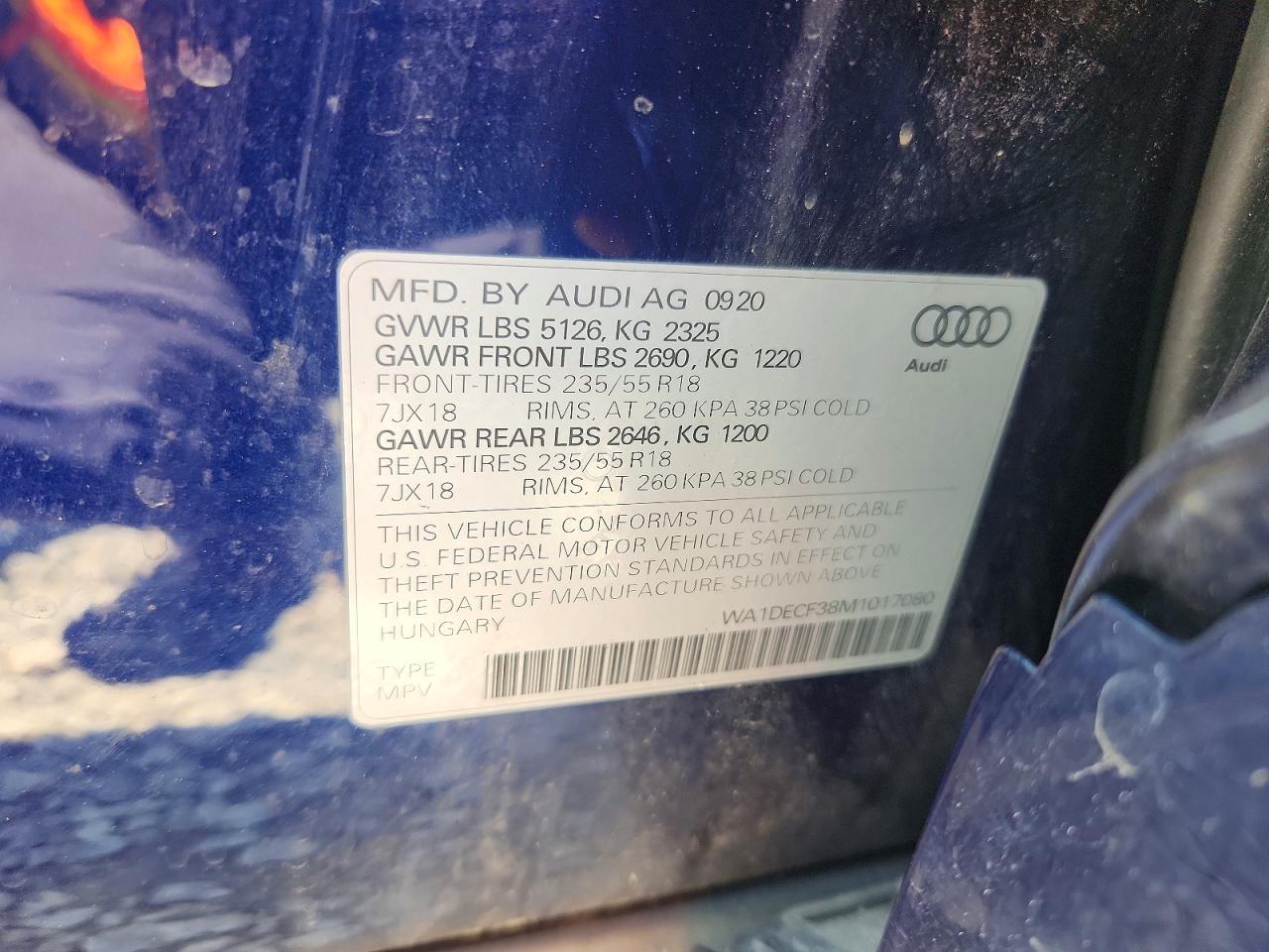 2021 Audi Q3 Premium S Line 45 - zdjęcie 14