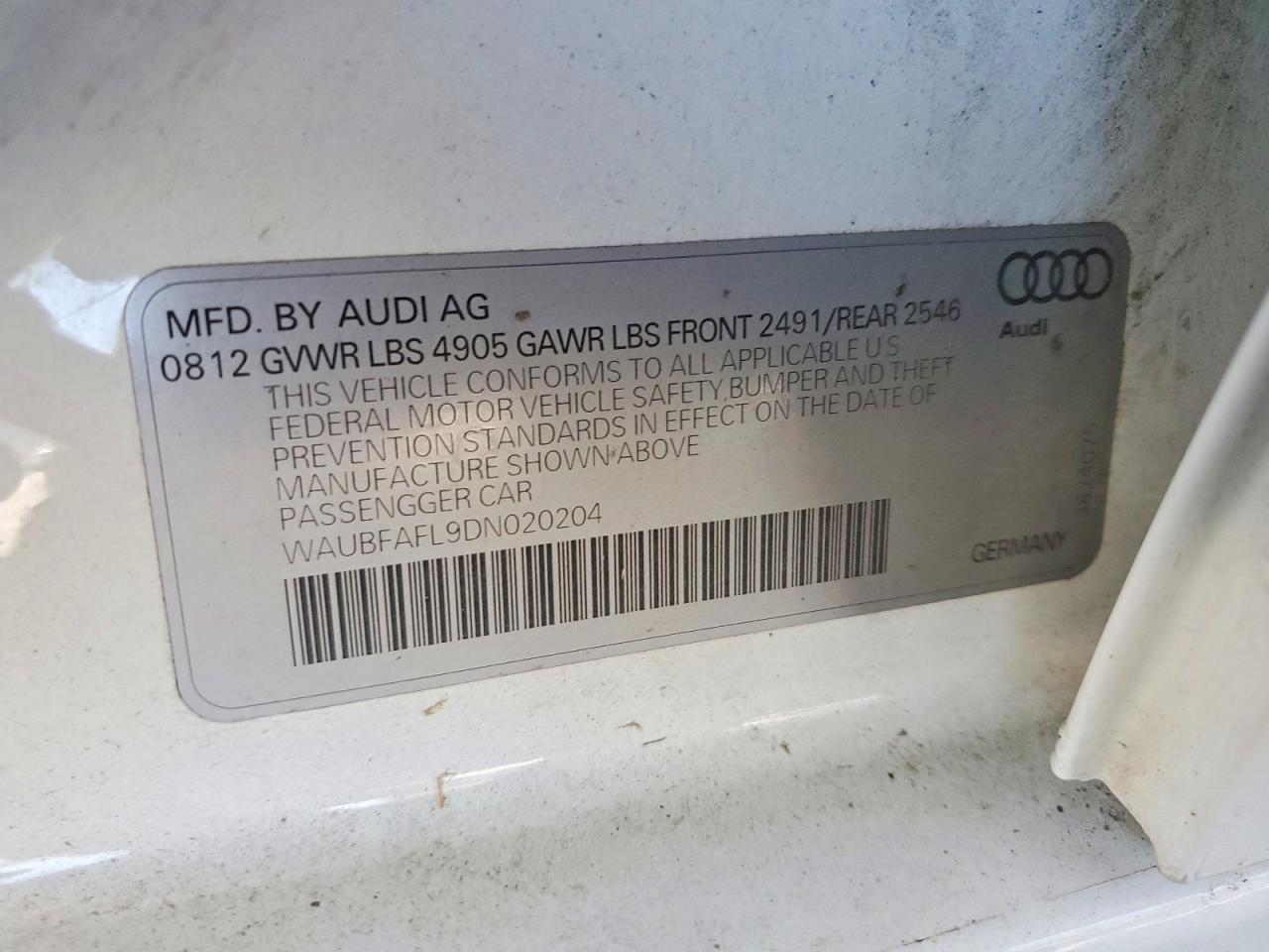 2013 Audi A4 Premium - zdjęcie 12