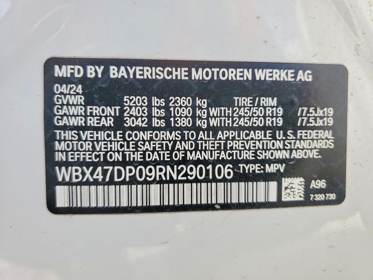 2024 BMW X3 Sdrive30I - zdjęcie 13