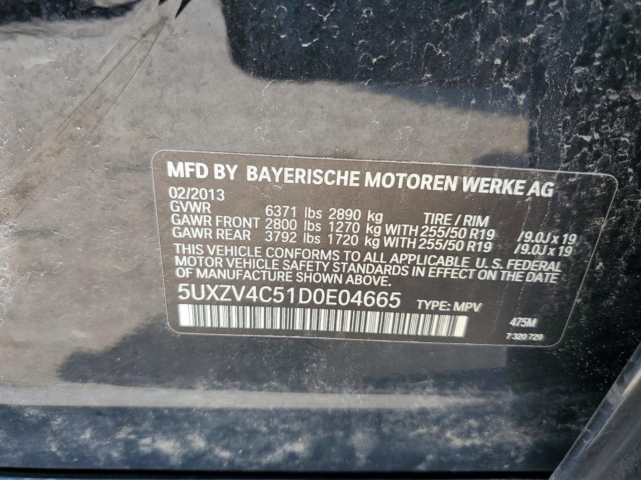 2013 BMW X5 xDrive35I - zdjęcie 13