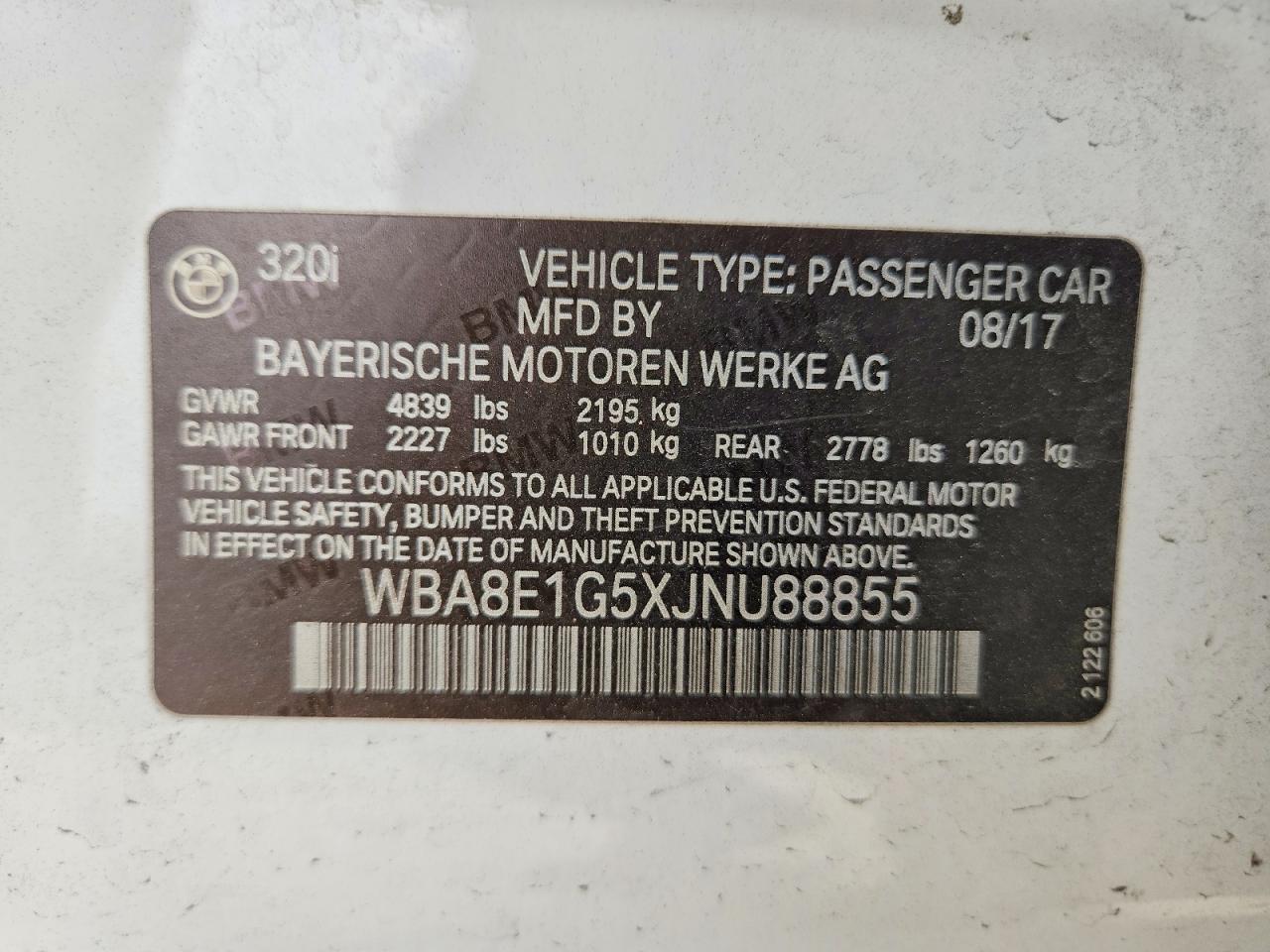 2018 BMW 320 I - zdjęcie 12