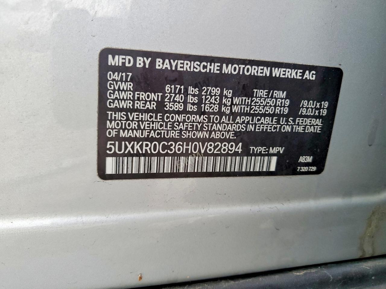 2017 BMW X5 xDrive35I - zdjęcie 13