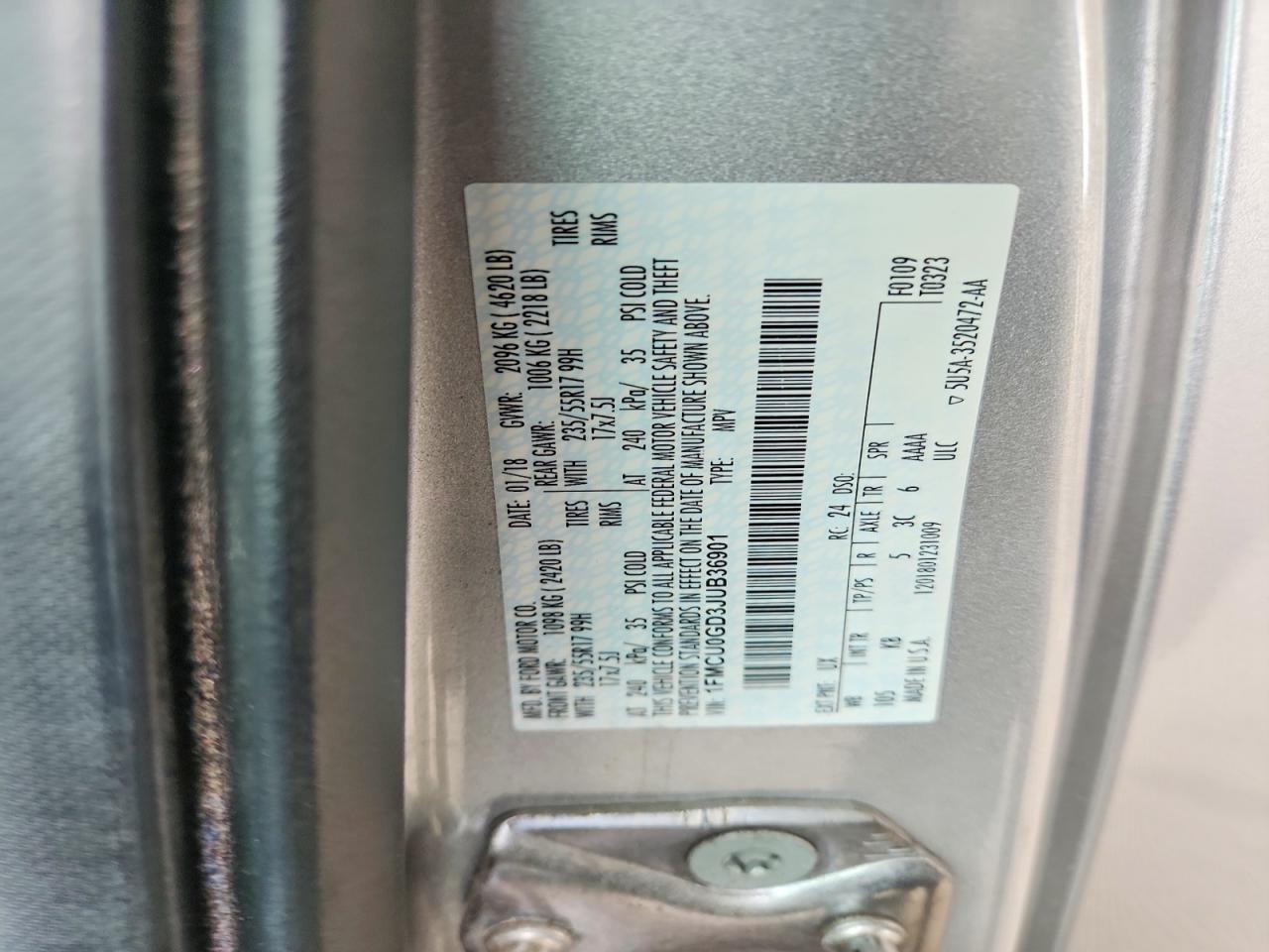 2018 Ford Escape Se - zdjęcie 12