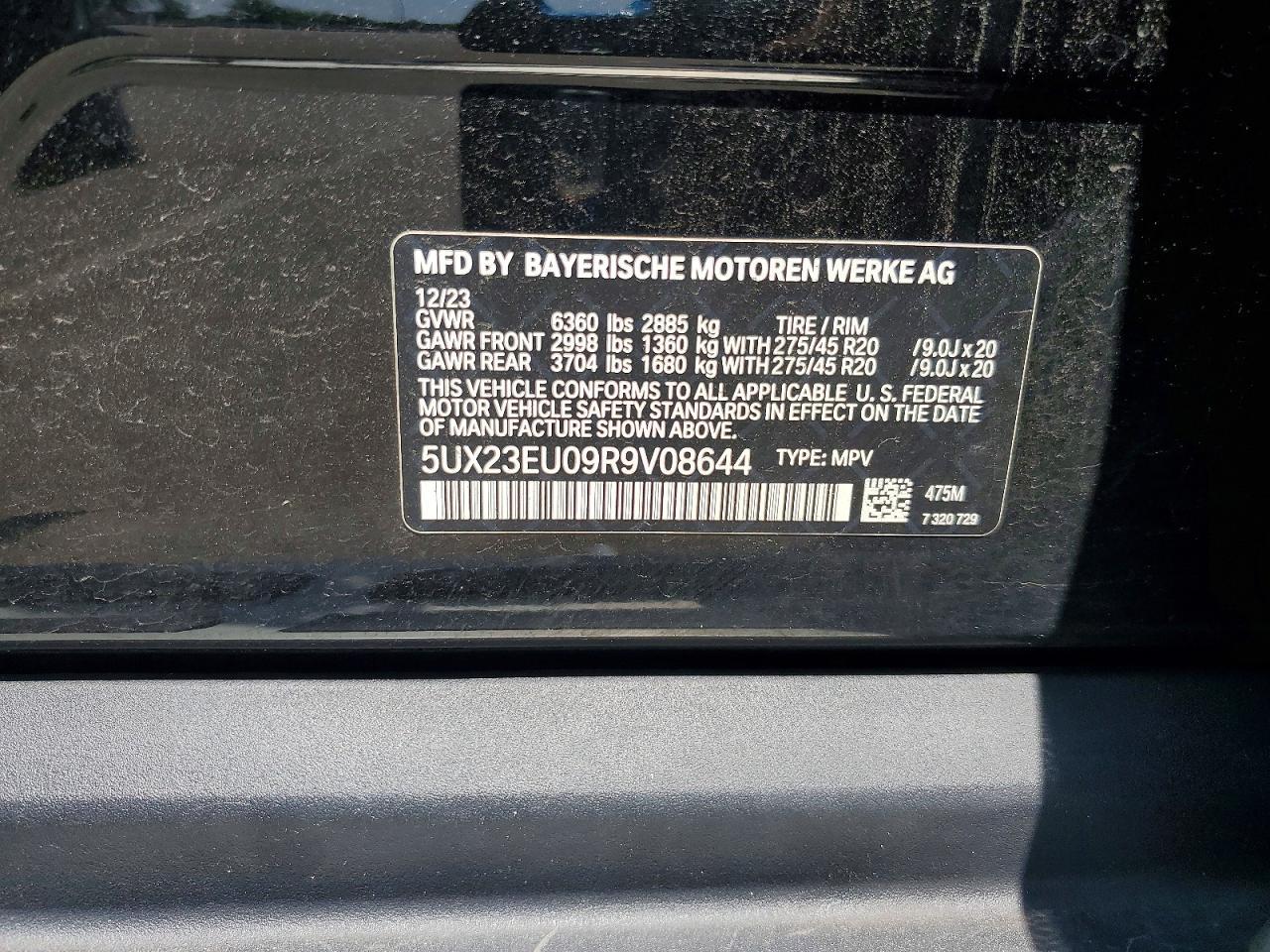 2024 BMW X5 xDrive40I - zdjęcie 14