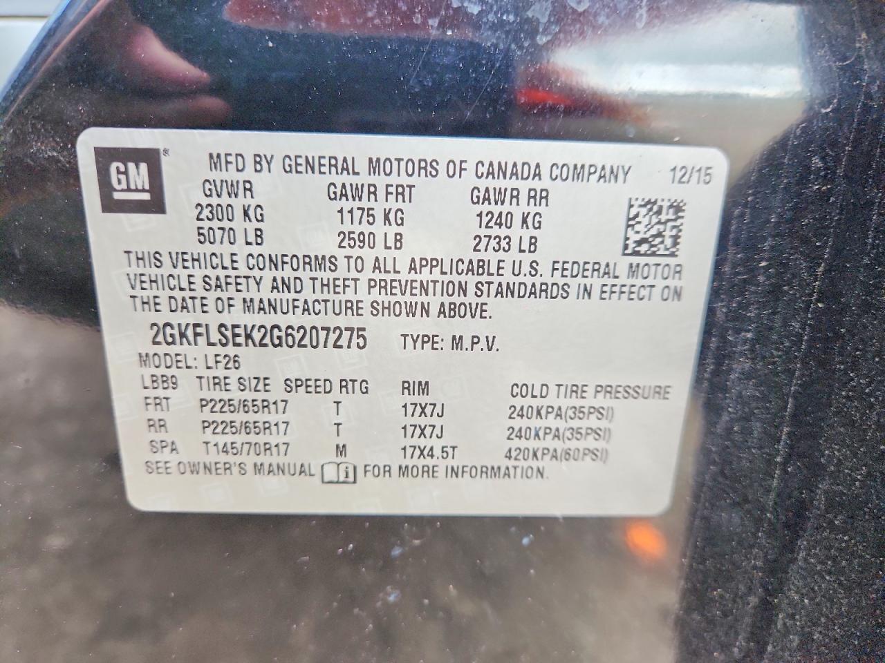 2016 GMC Terrain Sle - zdjęcie 13