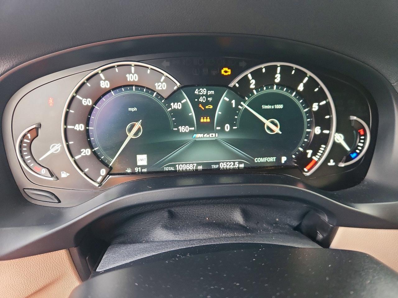 2019 BMW X3 xDrivem40I - zdjęcie 9